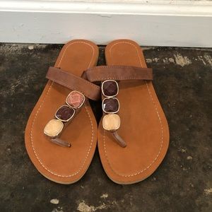 ✨5/$25 Faux Stone Sandals✨